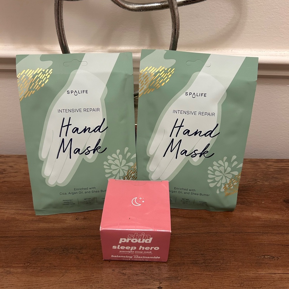 Spalife Intensive Repair Hand Mask and Skin Proud Sleep Hero Mask Bundle - Picture 2 of 4